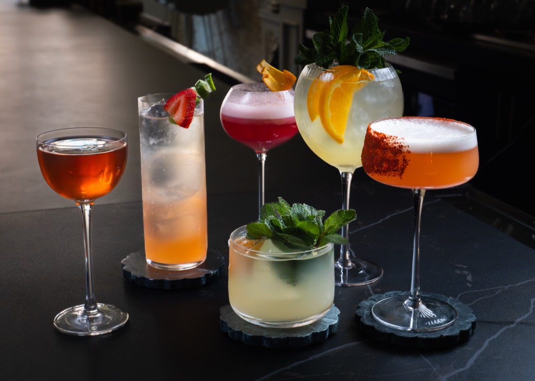 Atria summer menu — food & cocktail photography