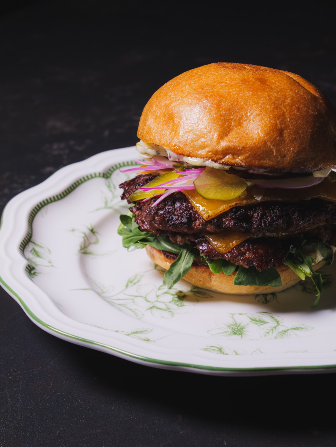 Pompette & Little Rich Girl — opening menu photography