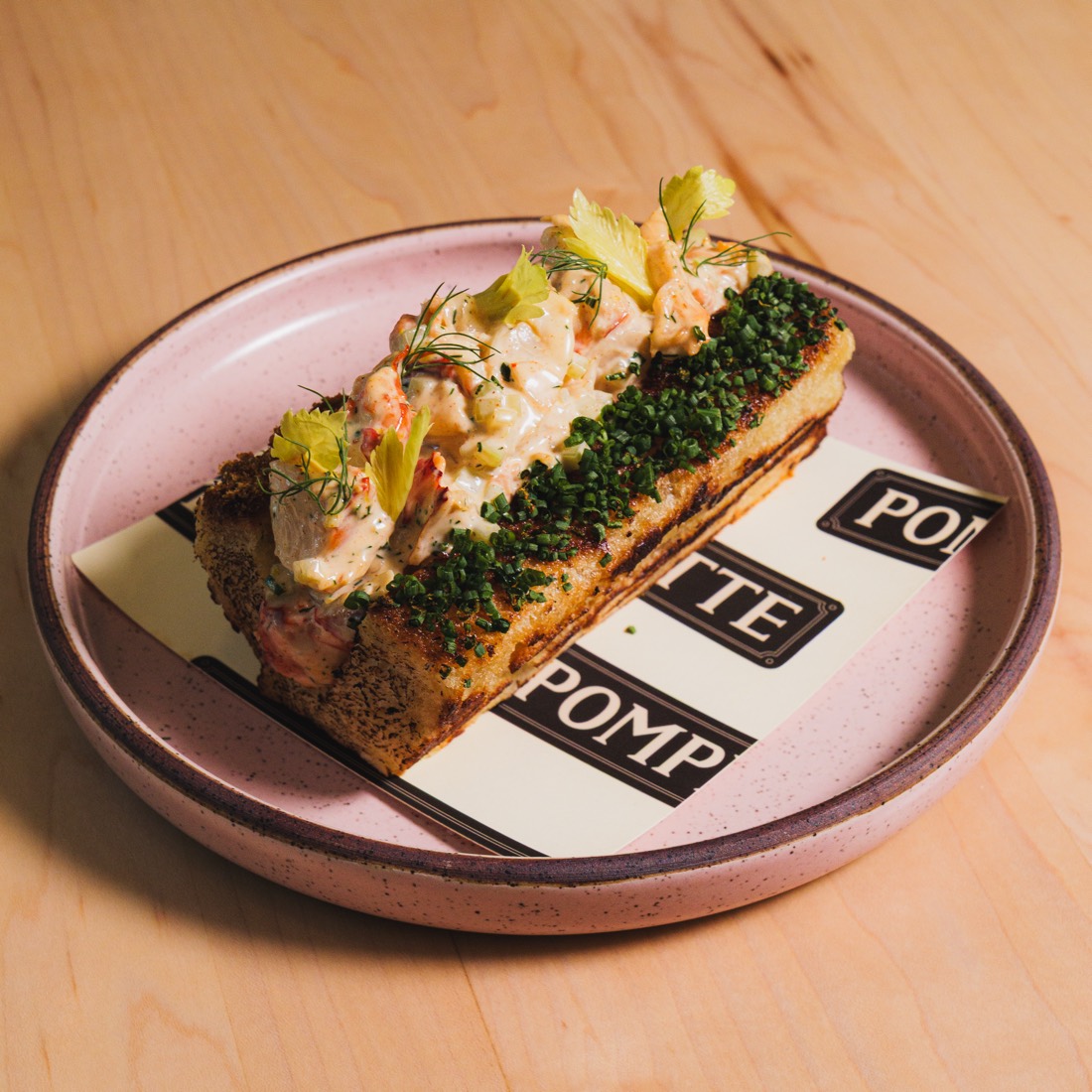 Pompette & Little Rich Girl — opening menu photography