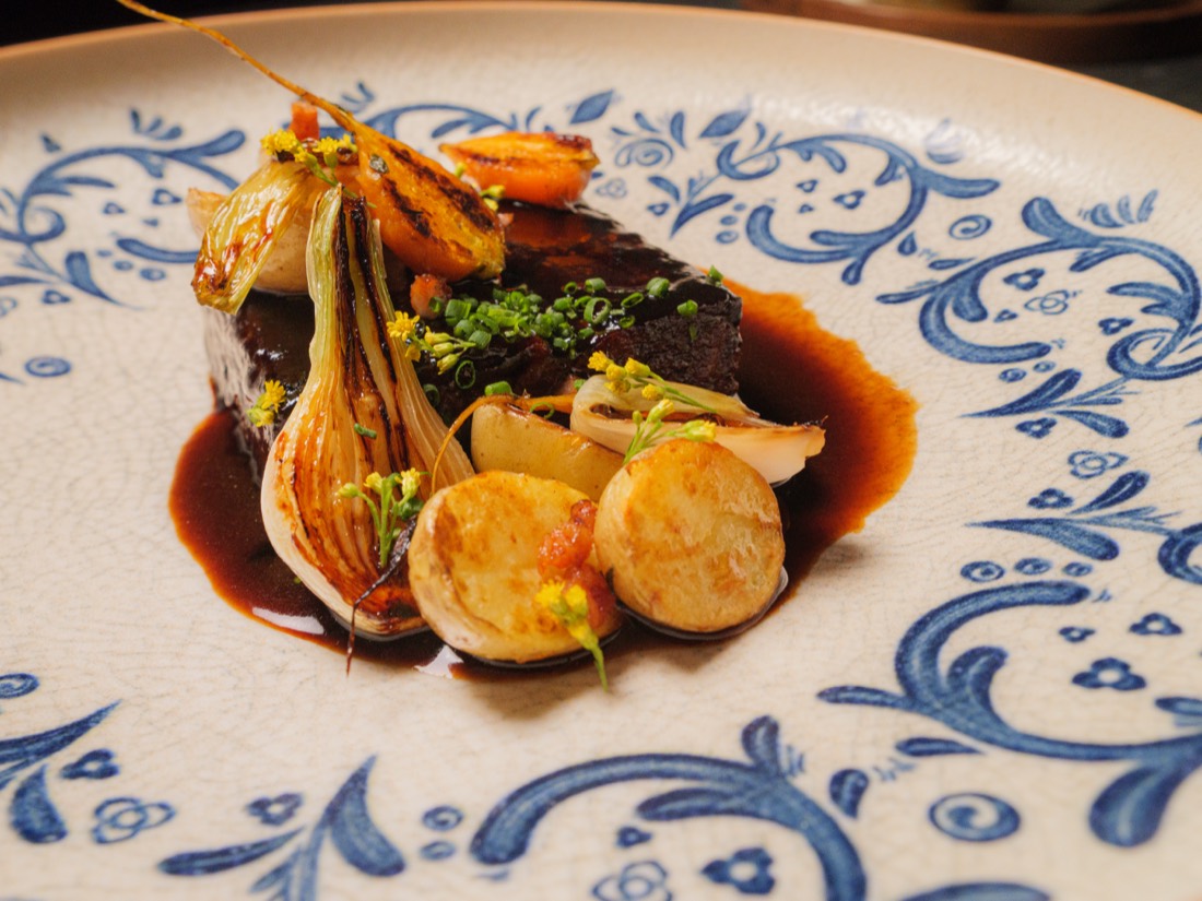 Pompette & Little Rich Girl — opening menu photography